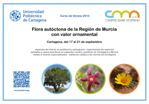 Tarjeta-presentacion-A5-curso-verano-UPCT-flora-autoctona-ornamental