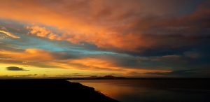 Atardecer en la Marina del Carmolí. 18-X-2017